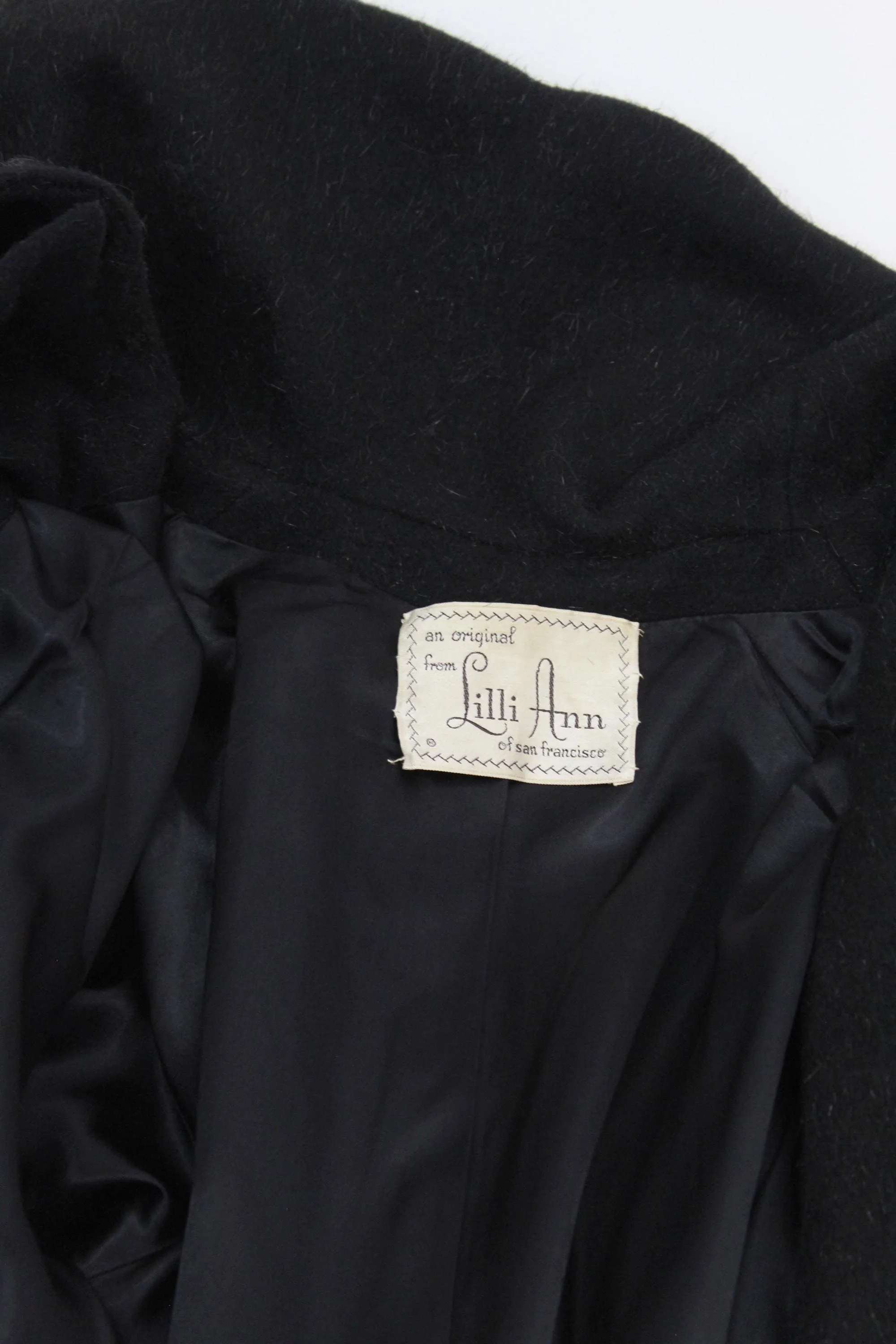 1950s 1958 documented LILLI ANN trapeze swing coat all sizes  | new fall winter