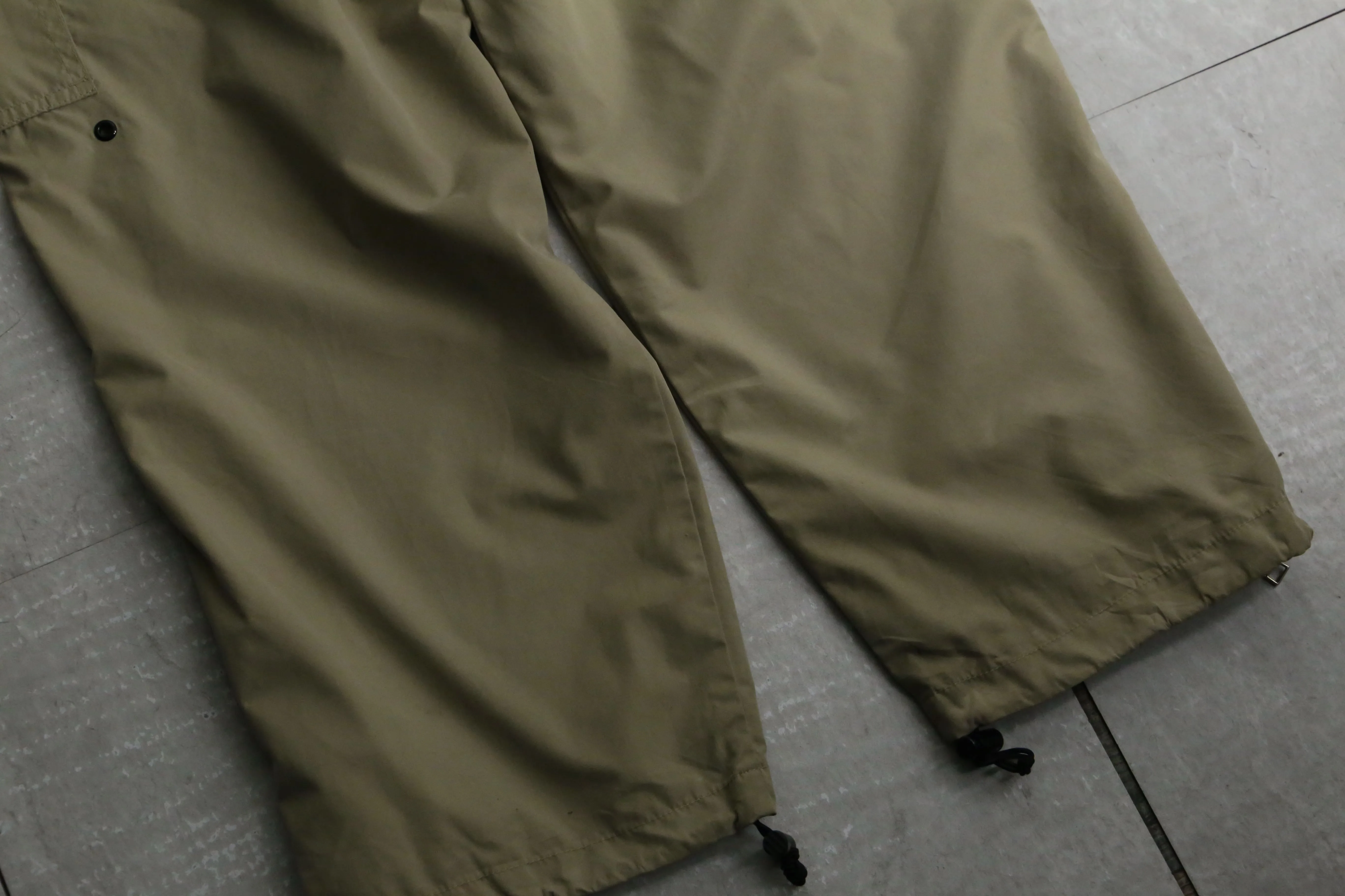 1990-00s old STUSSY nylon easy cargo pants