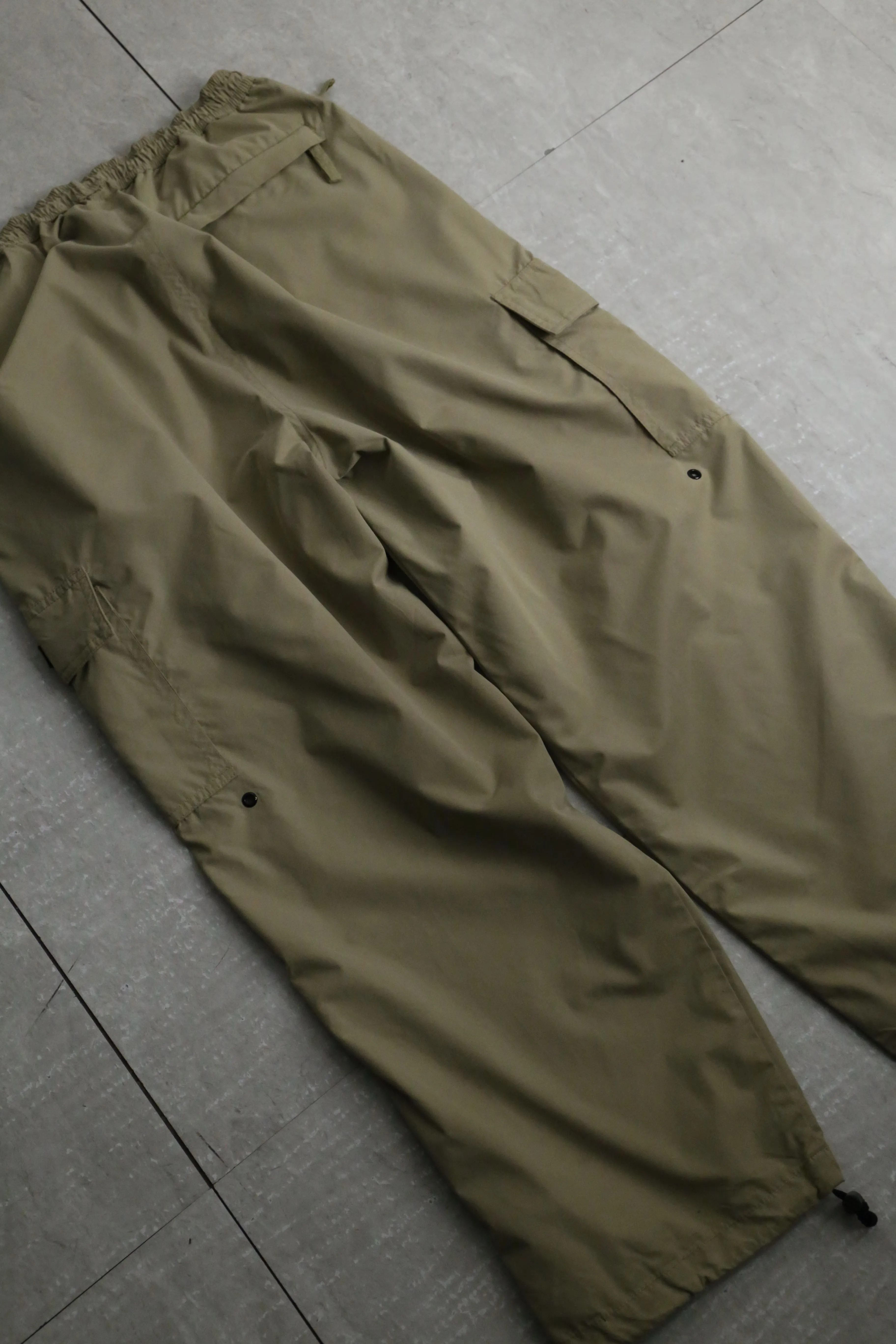 1990-00s old STUSSY nylon easy cargo pants