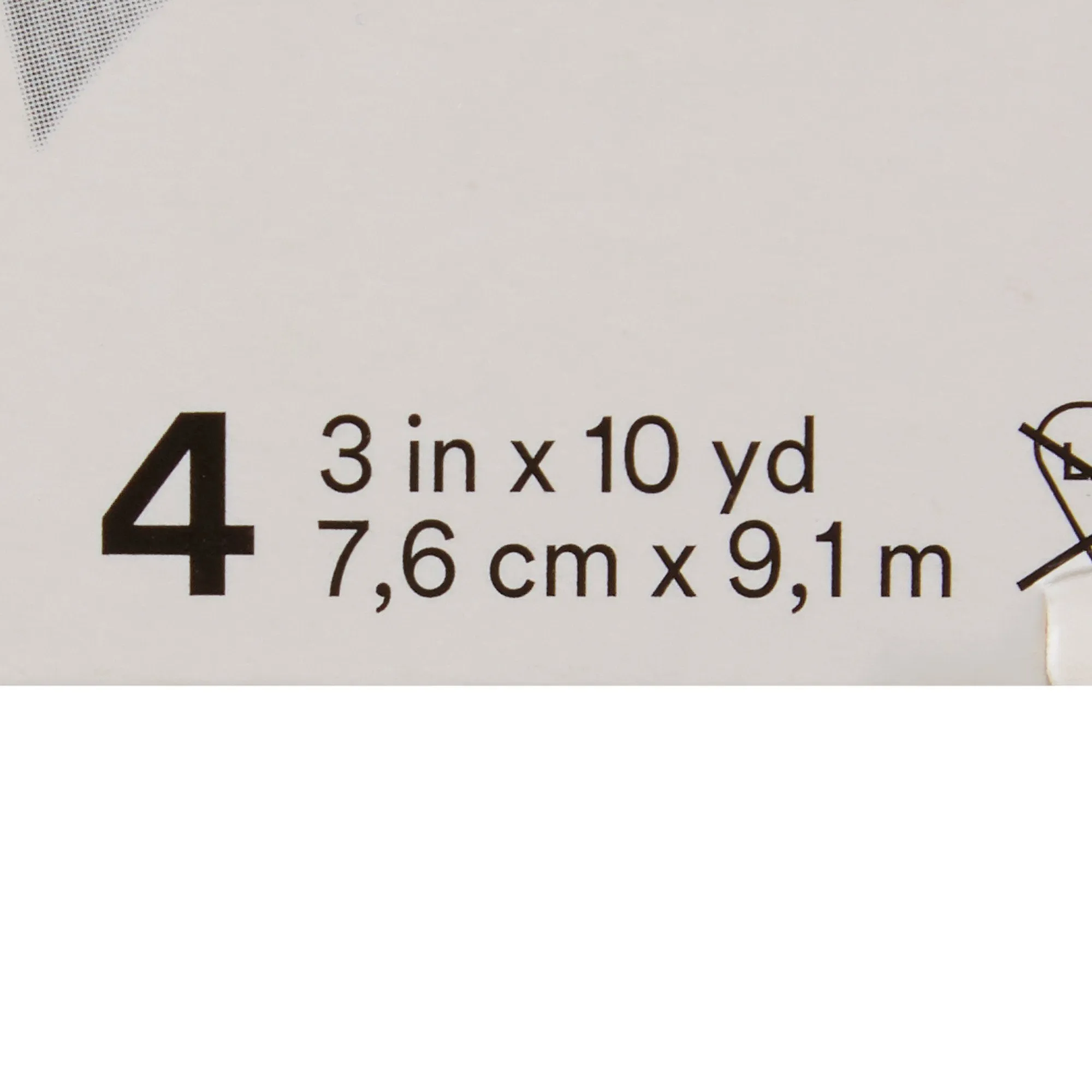 3M™ Durapore™ Silk-Like Cloth Medical Tape, 3 Inch x 10 Yard, White, 1 Box of 4