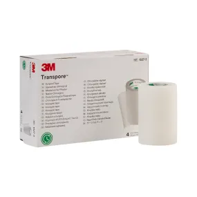 3M™ Transpore™ Plastic Medical Tape, 3 Inch x 10 Yard, Transparent, 1 Case of 40