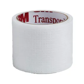 3M™ Transpore™ Plastic Medical Tape, 3 Inch x 10 Yard, White, 1 Case of 40