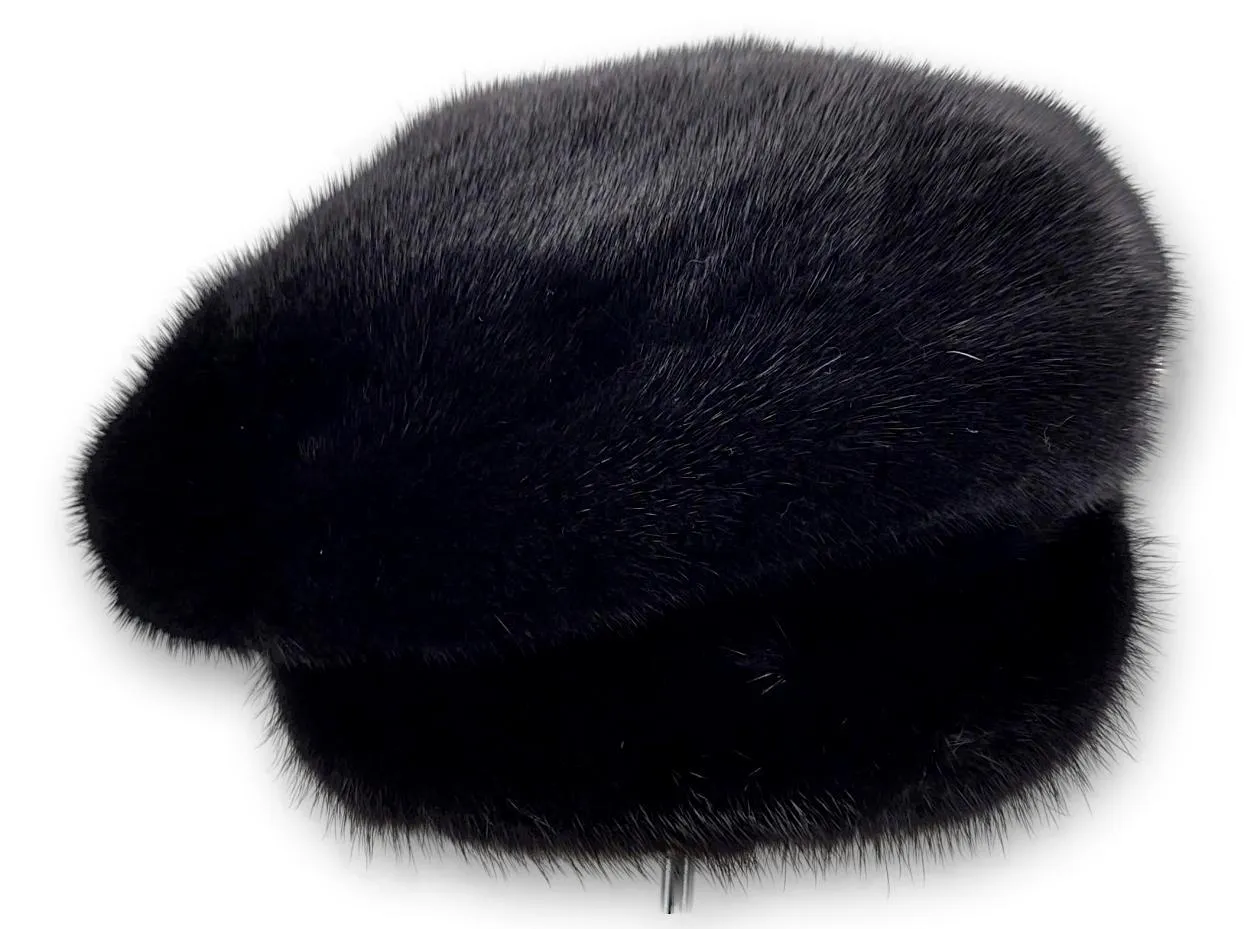 602-83/002 Hat - Mink - Accesories - Black (Hue)