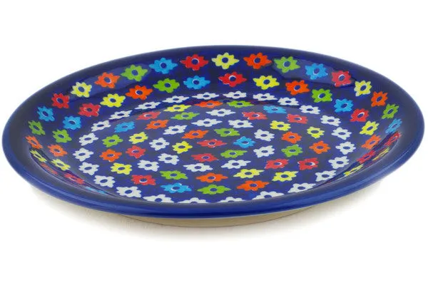 9" Luncheon Plate - Cardigan Squares