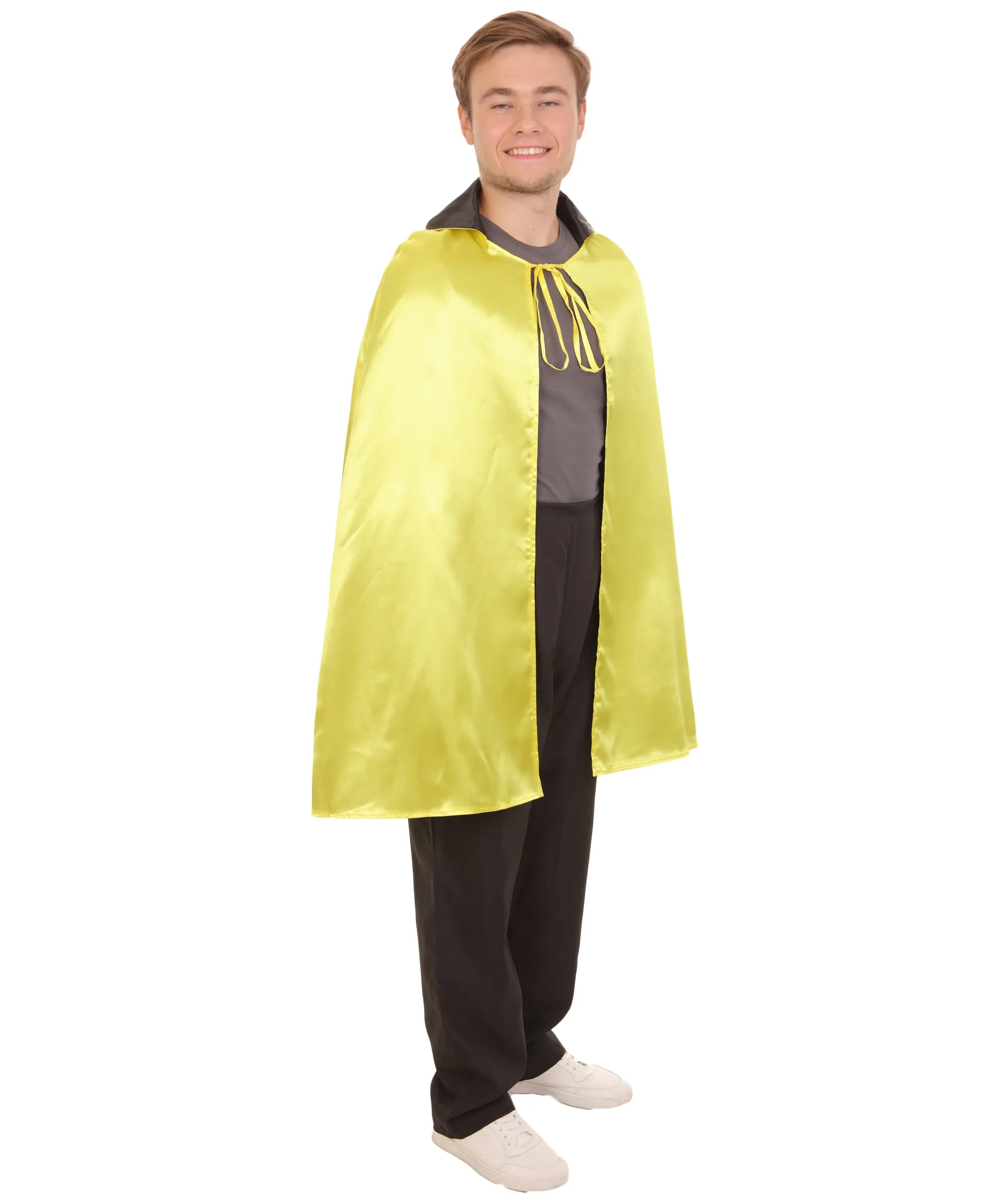 Adult Men's Reversible Vampire Cape Costume | Multiple Color Options Halloween Costume