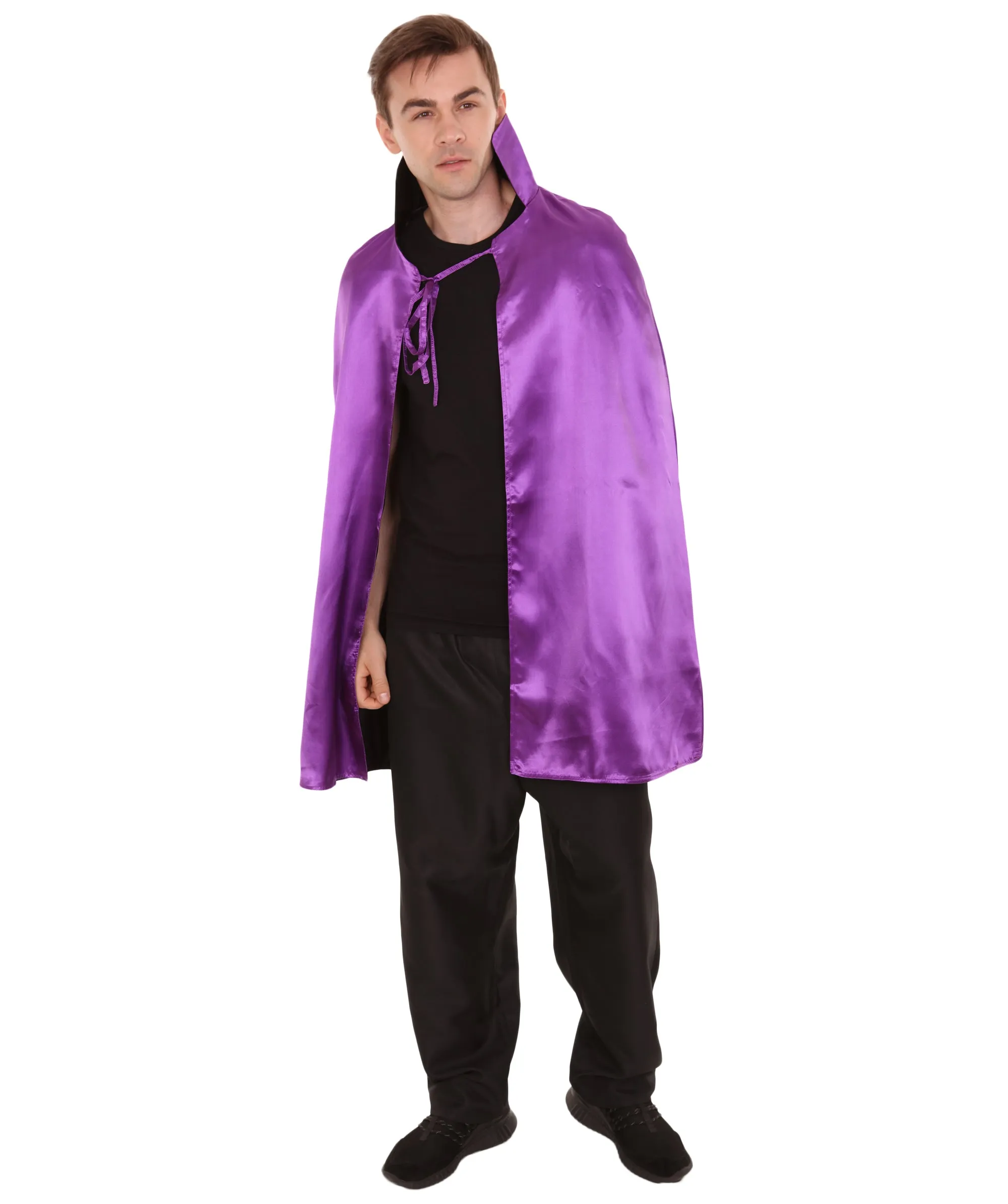 Adult Men's Reversible Vampire Cape Costume | Multiple Color Options Halloween Costume