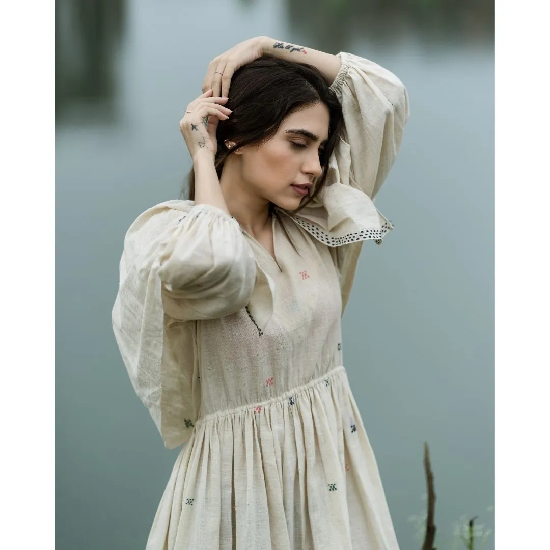 Advaita Dress - Off White