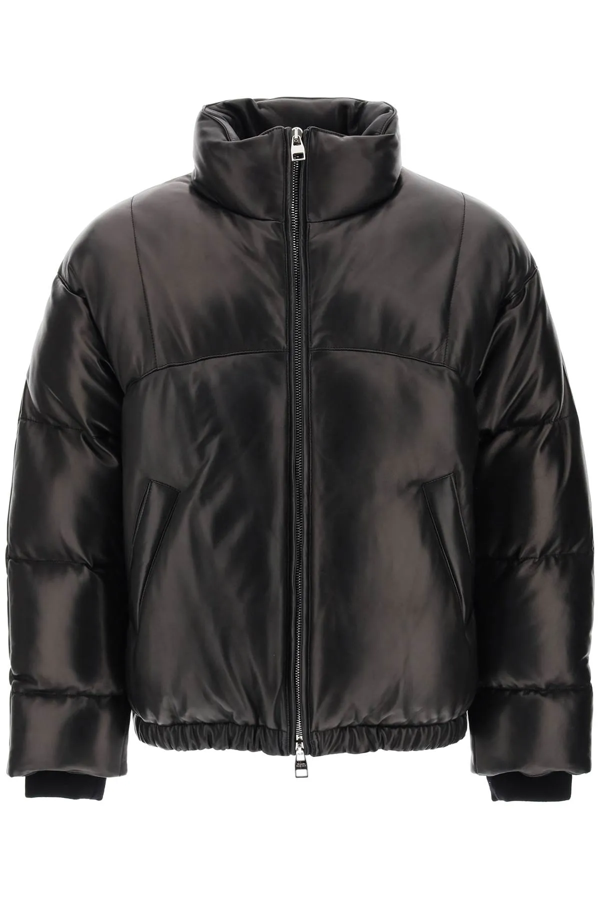 Alexander Mcqueen Quilted Leather Puffer Jacket