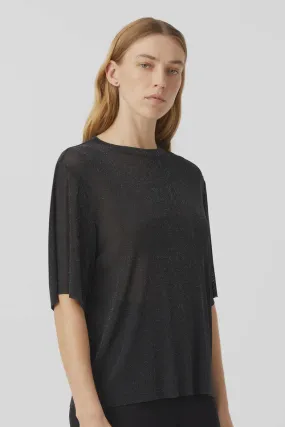 AMELIE TEE BLACK