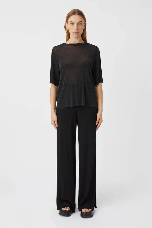 AMELIE TEE BLACK