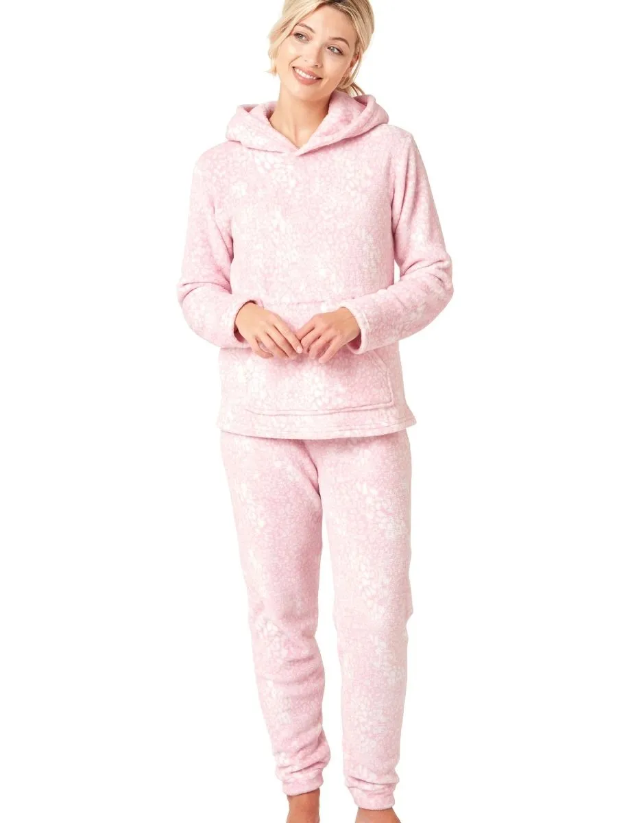 Animal Print Long Sleeve Pyjama Set