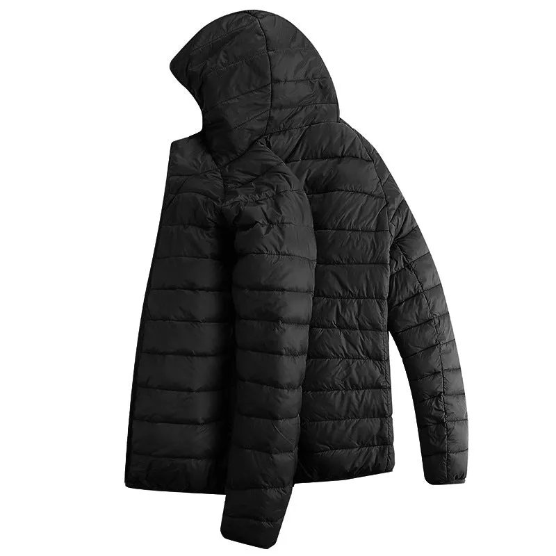 Anniou Men's 8 Area Duck Down Heated Jacket