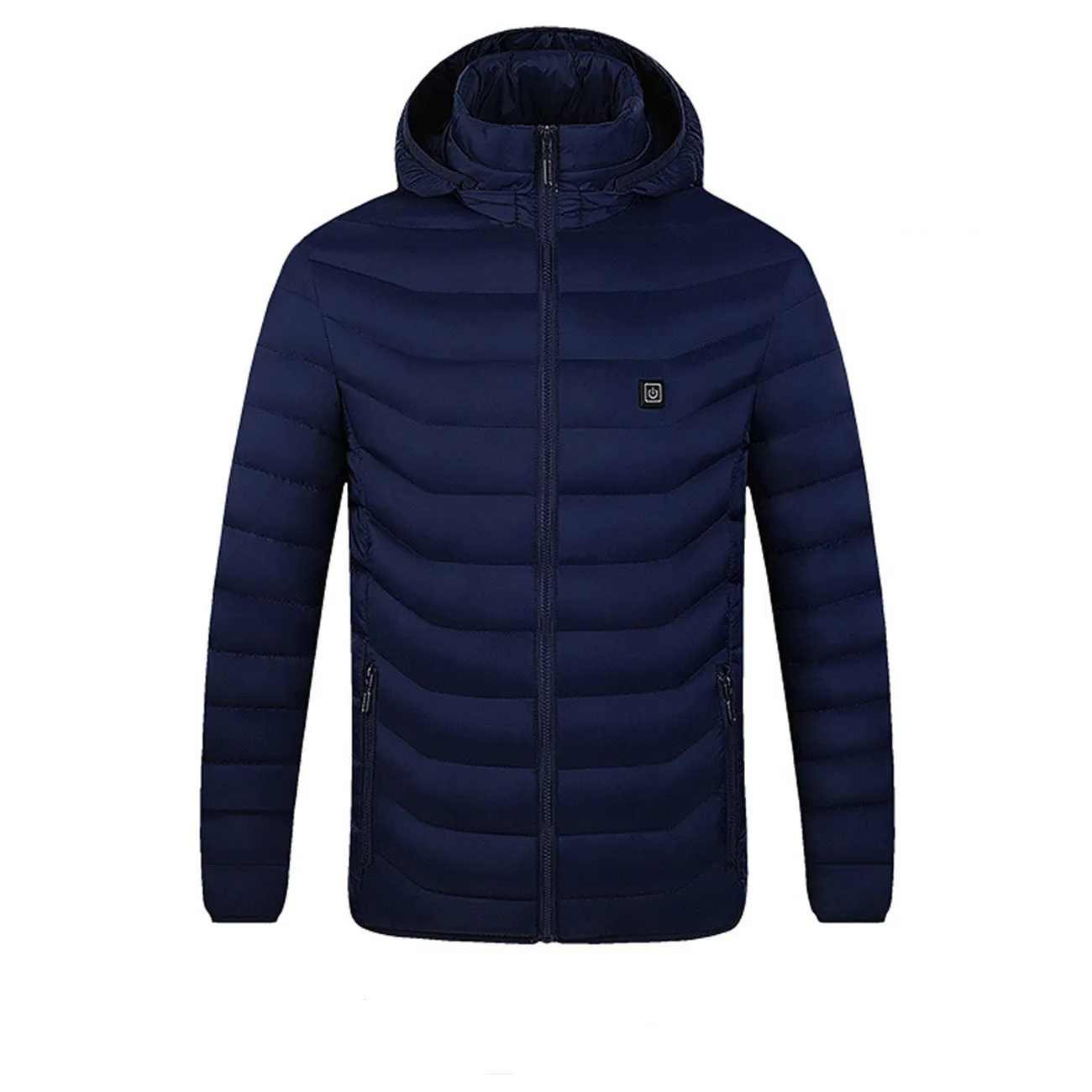 Anniou Men's 8 Area Duck Down Heated Jacket