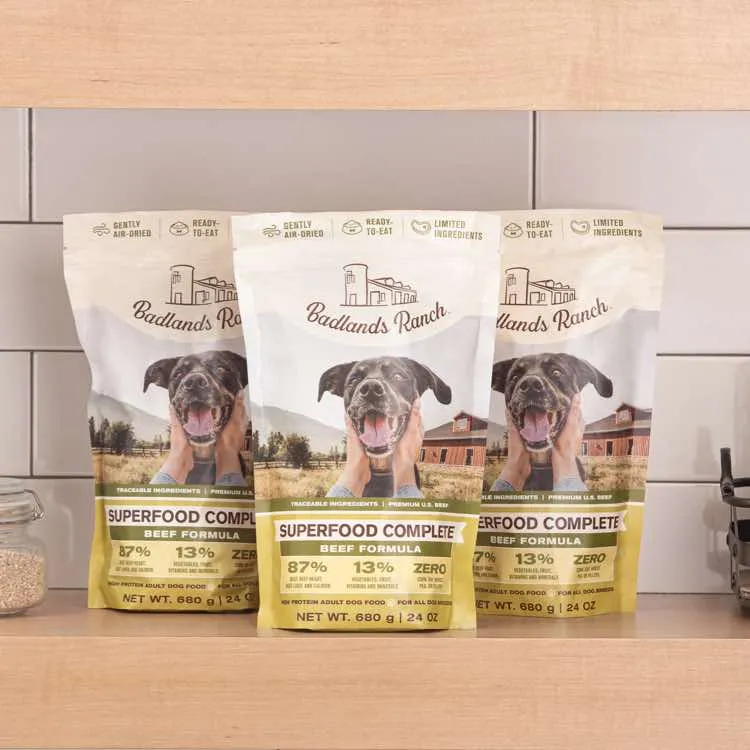 Badlands Ranch Air Dried Beef Dog Food