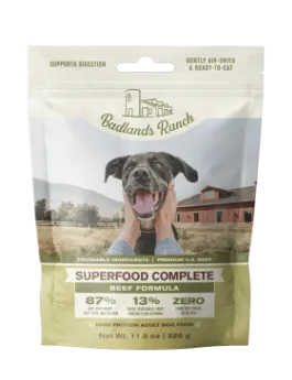 Badlands Ranch Air Dried Beef Dog Food