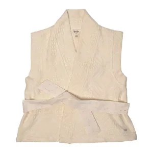 Baje Studio Gilet Amanta Creme