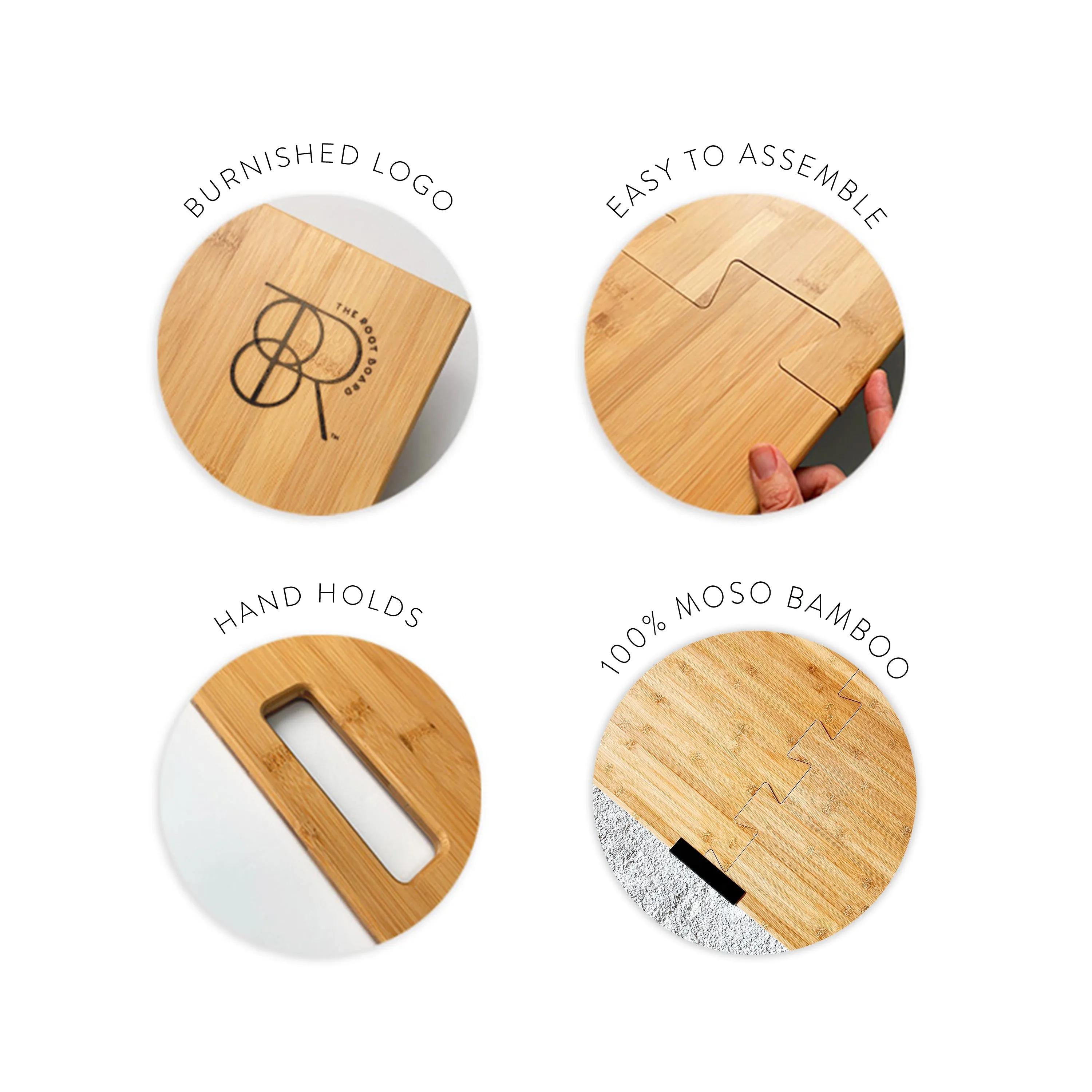 Bamboo Root Board by The Root Board