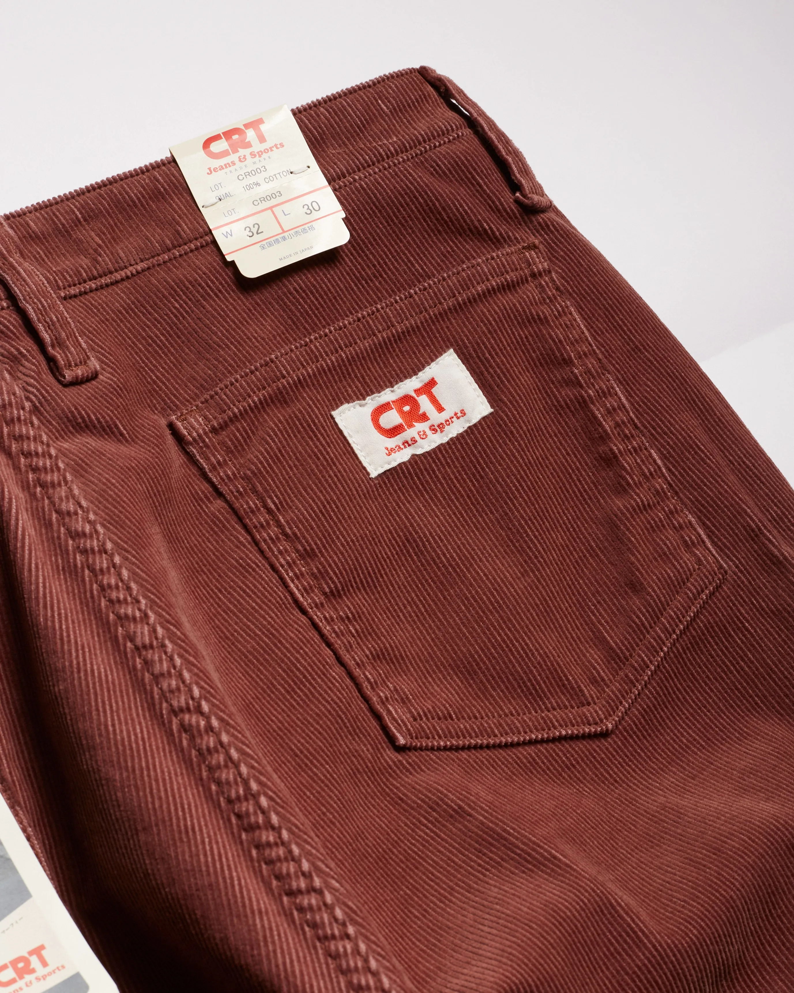 Battenwear x CRT City Bootcut Jeans / Brick
