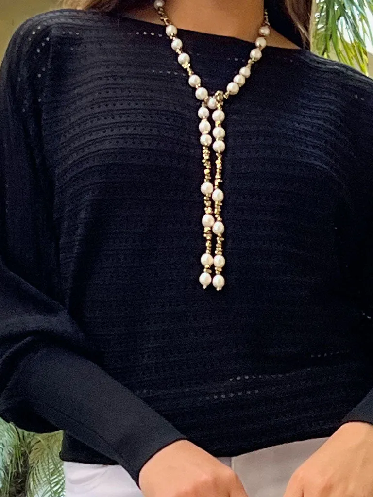 Belmond Merino Wool Sweater, Black