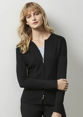 Biz Collection LC3505 Ladies 2-Way Zip Cardigan