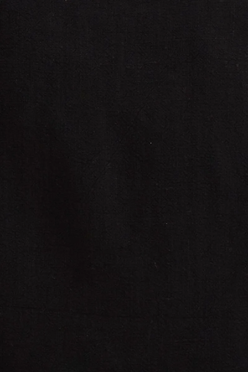 Black Crop Jacket Short Sleeve Collared