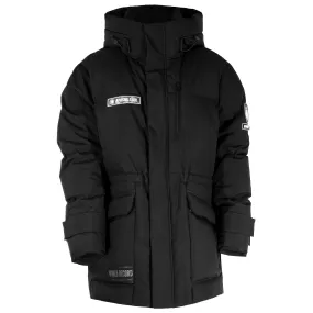 BLACK DOWN JACKET "AMERICAN ANCHORAGE"