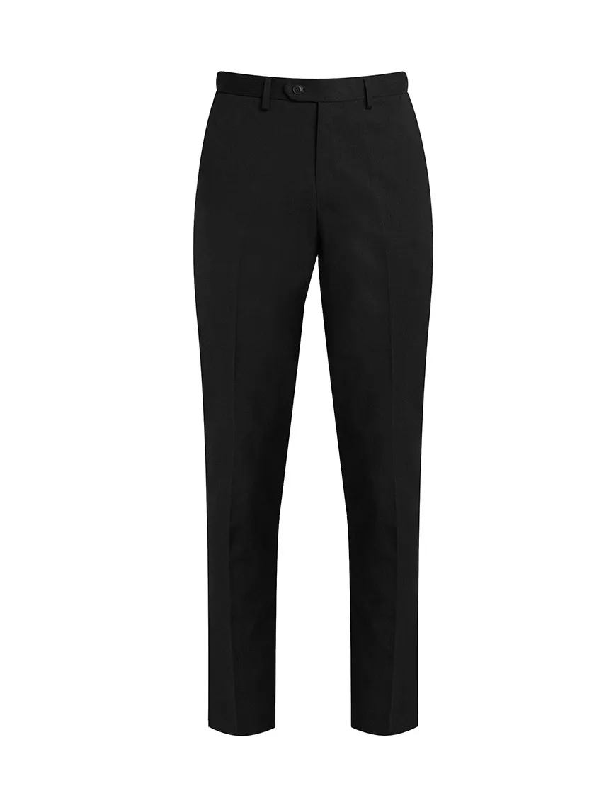 Boys Fit Senior Black Trousers