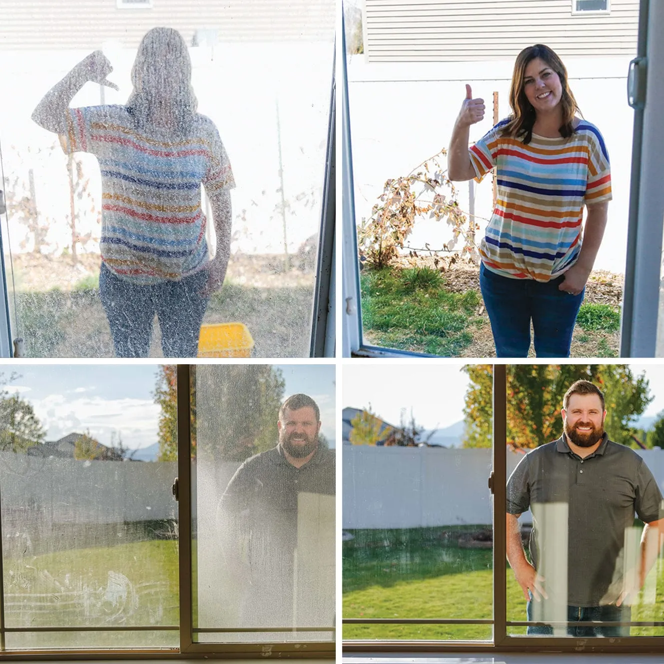 BULK CASE: Don Aslett Easy Clean Windows - 12 count