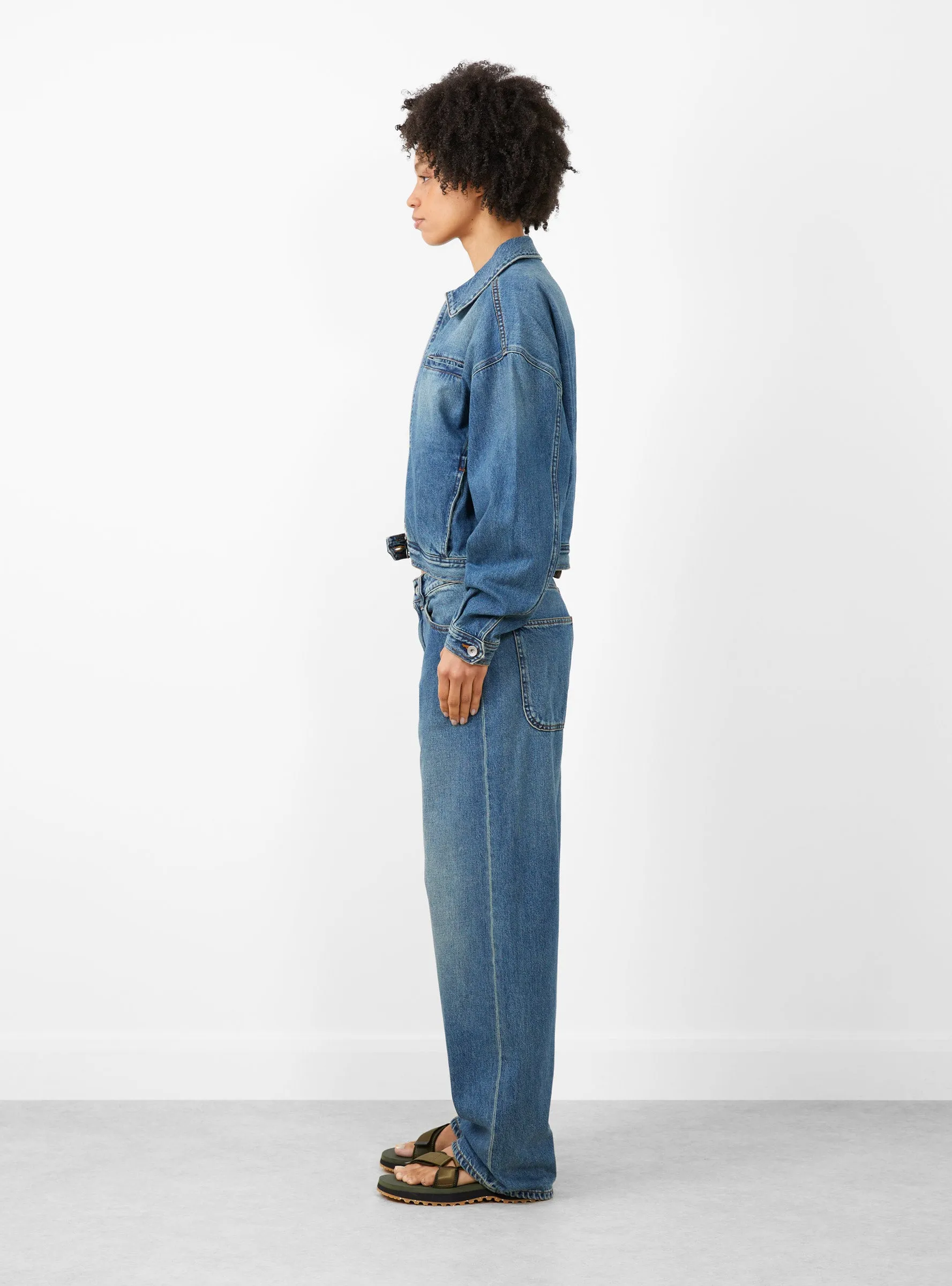 Burnside Jacket Washed Indigo