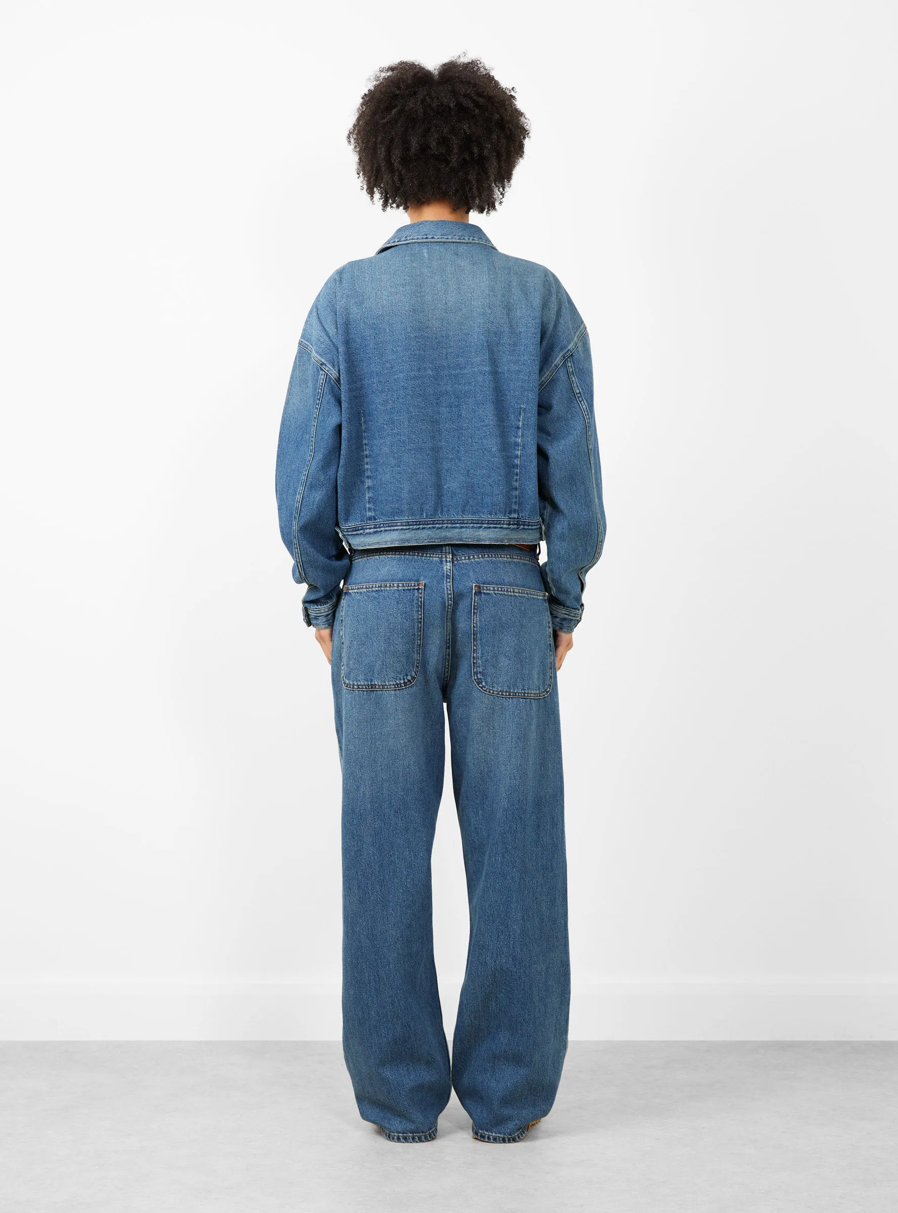 Burnside Jacket Washed Indigo