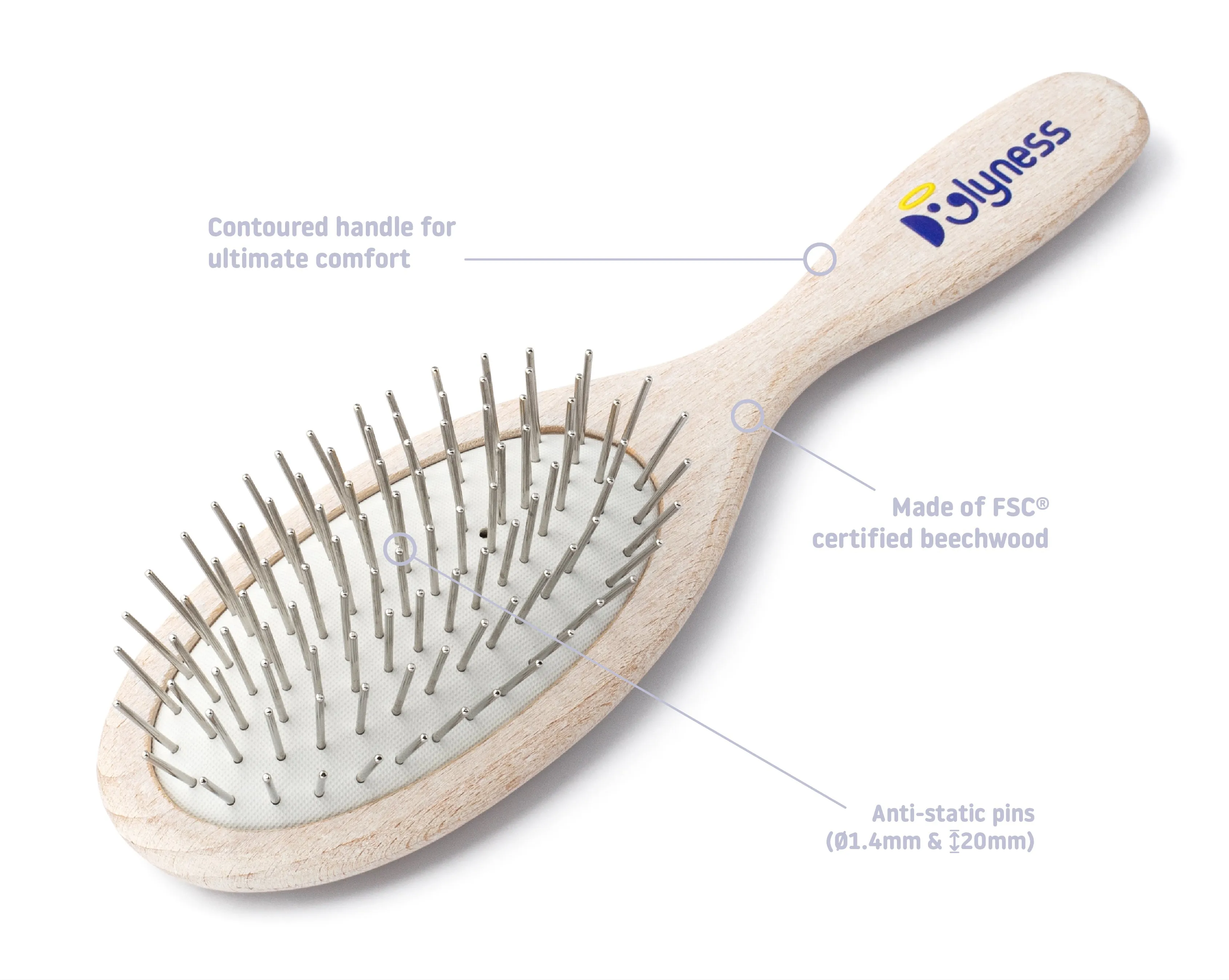 BURSTA 33 | Multipurpose Dog Pin Brush