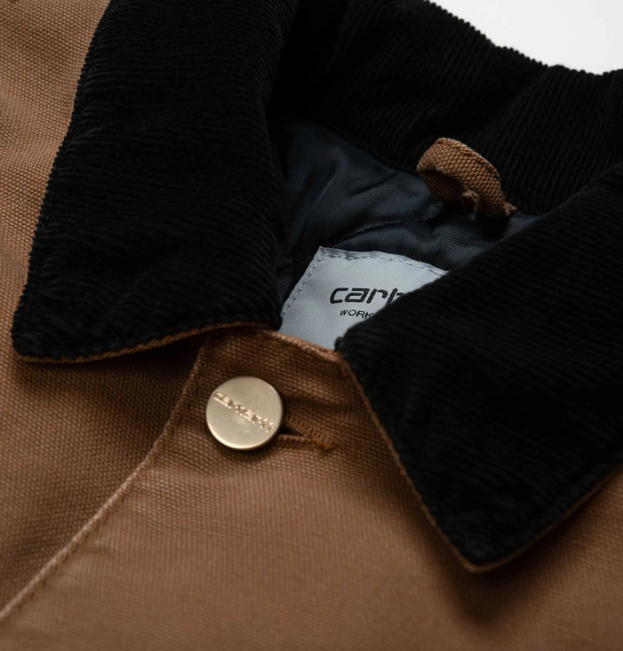 Carhartt WIP OG Chore Coat – Hamilton Brown/Black – Aged Canvas