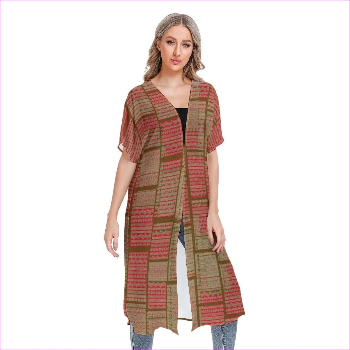 Chained 2 Womens Short Sleeve Cardigan