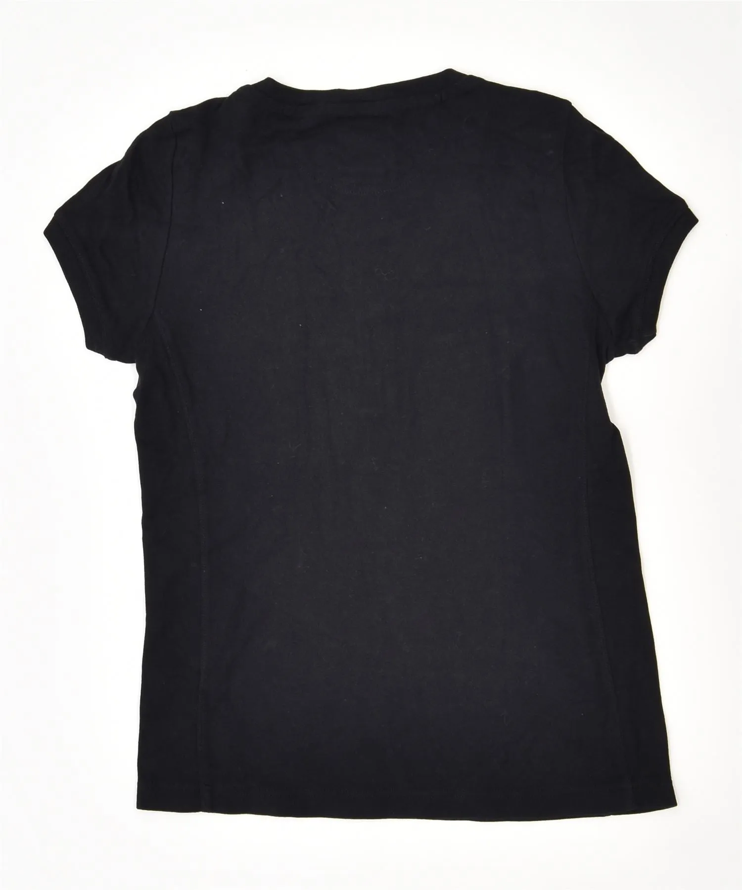 CHAMPION Womens Easy Fit T-Shirt Top UK 12 Medium Black