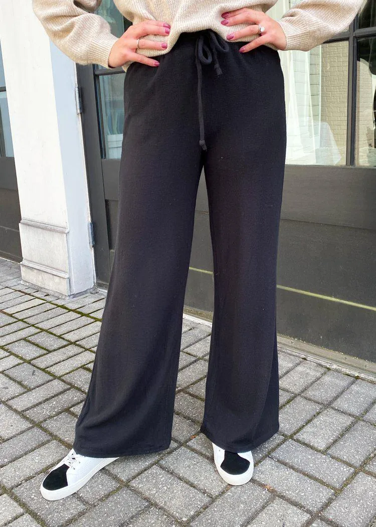 Chaser Rpet Bliss Knit Wide Leg Lounge Pant-***FINAL SALE***