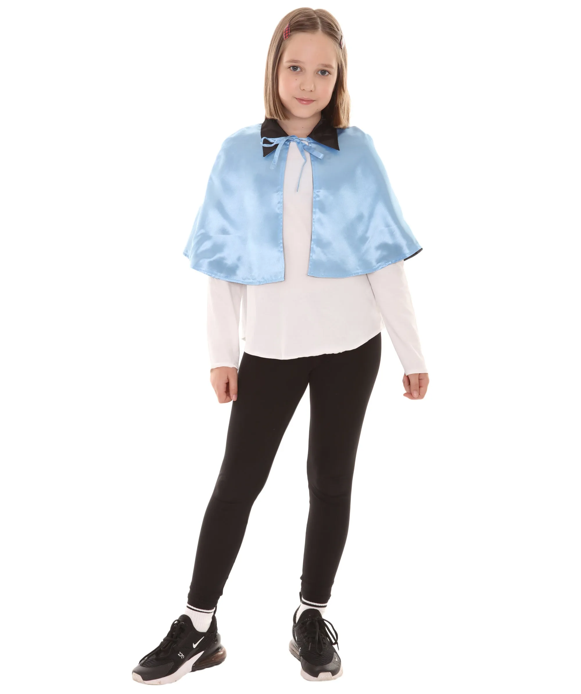 Child's Vampire Cape Costume | Blue & Black Halloween Costume
