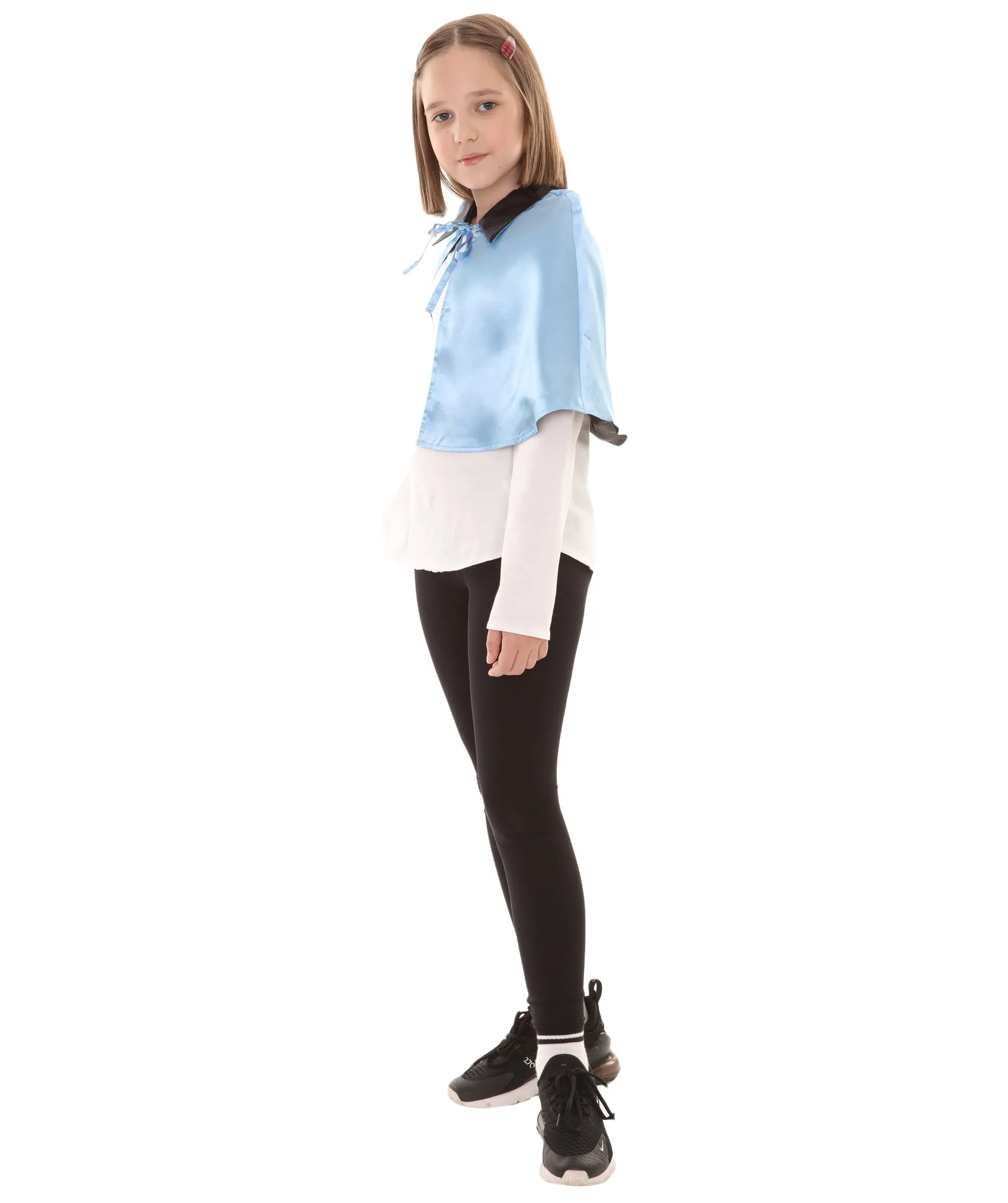 Child's Vampire Cape Costume | Blue & Black Halloween Costume