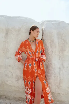 Chinkara Orange Robe