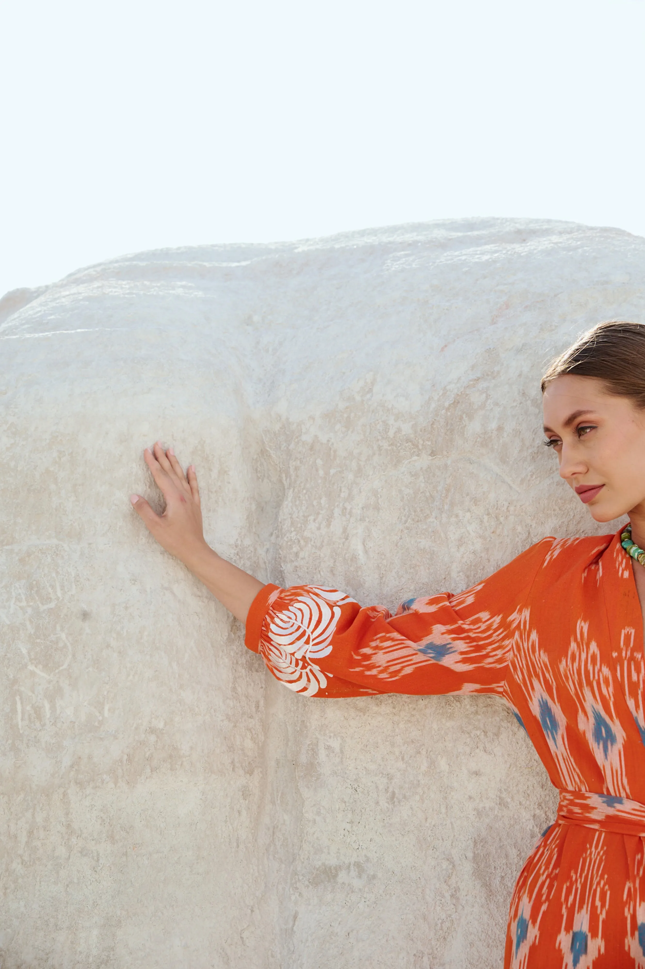 Chinkara Orange Robe