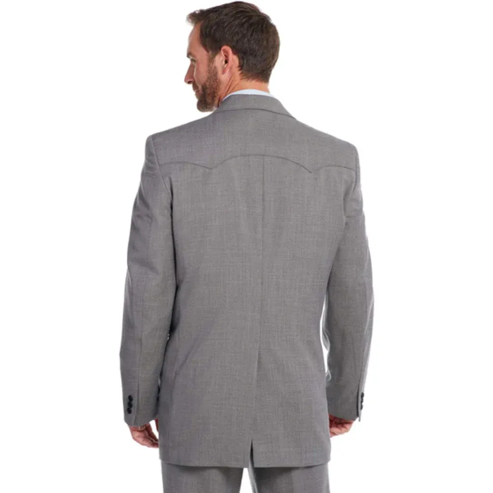 Circle S Mens Lubbock Steel Grey Sport Coat