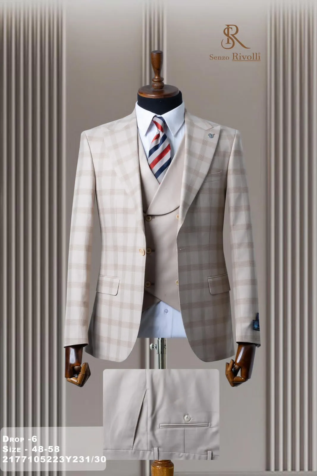 Classic 3 Piece Suit.