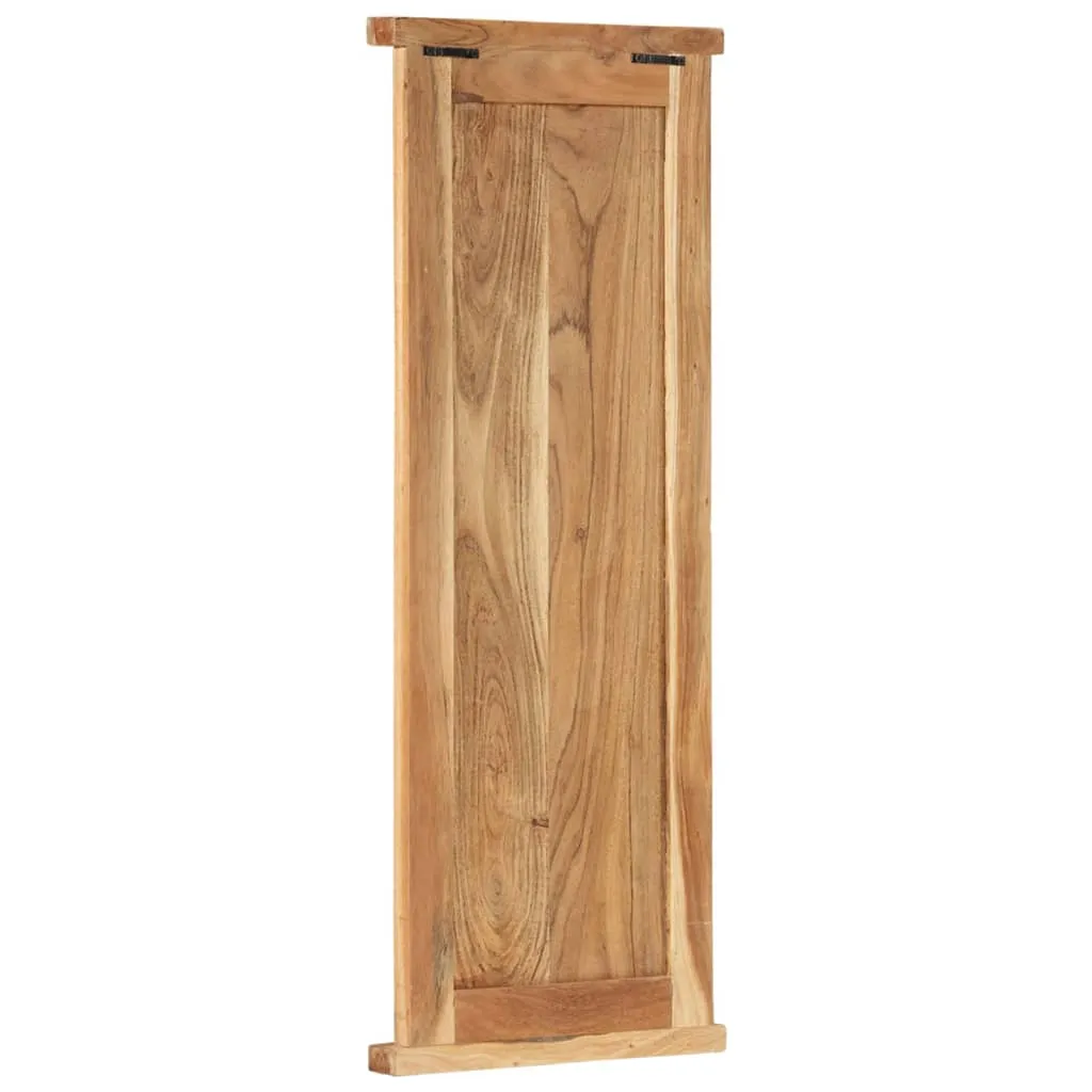 Coat Racks 2 pcs Solid Wood Acacia 38x100 cm