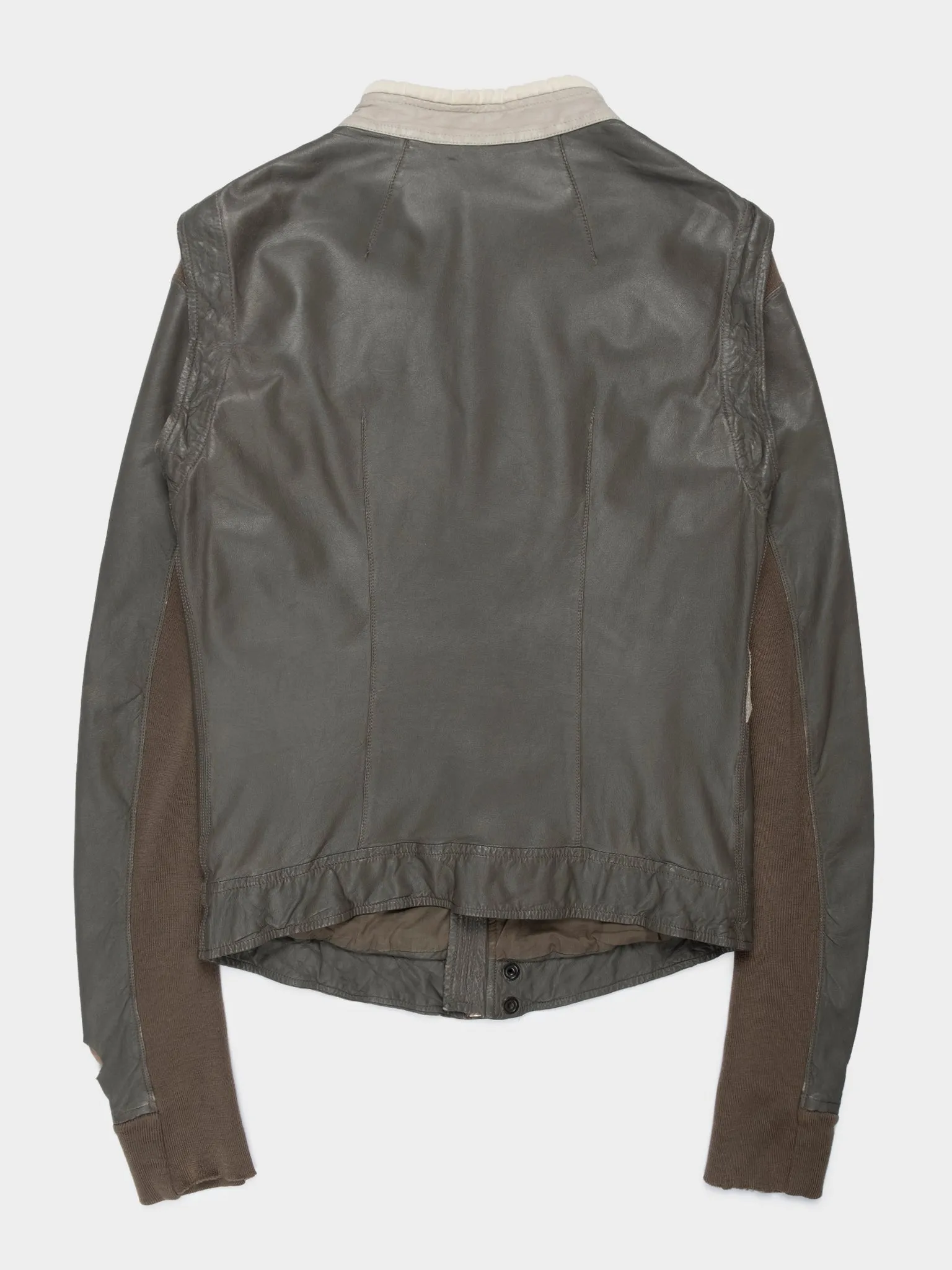 'Creatch' Leather Biker Jacket