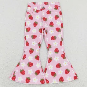 Cute Baby Girls Pants Jeans Bell Pants P0396