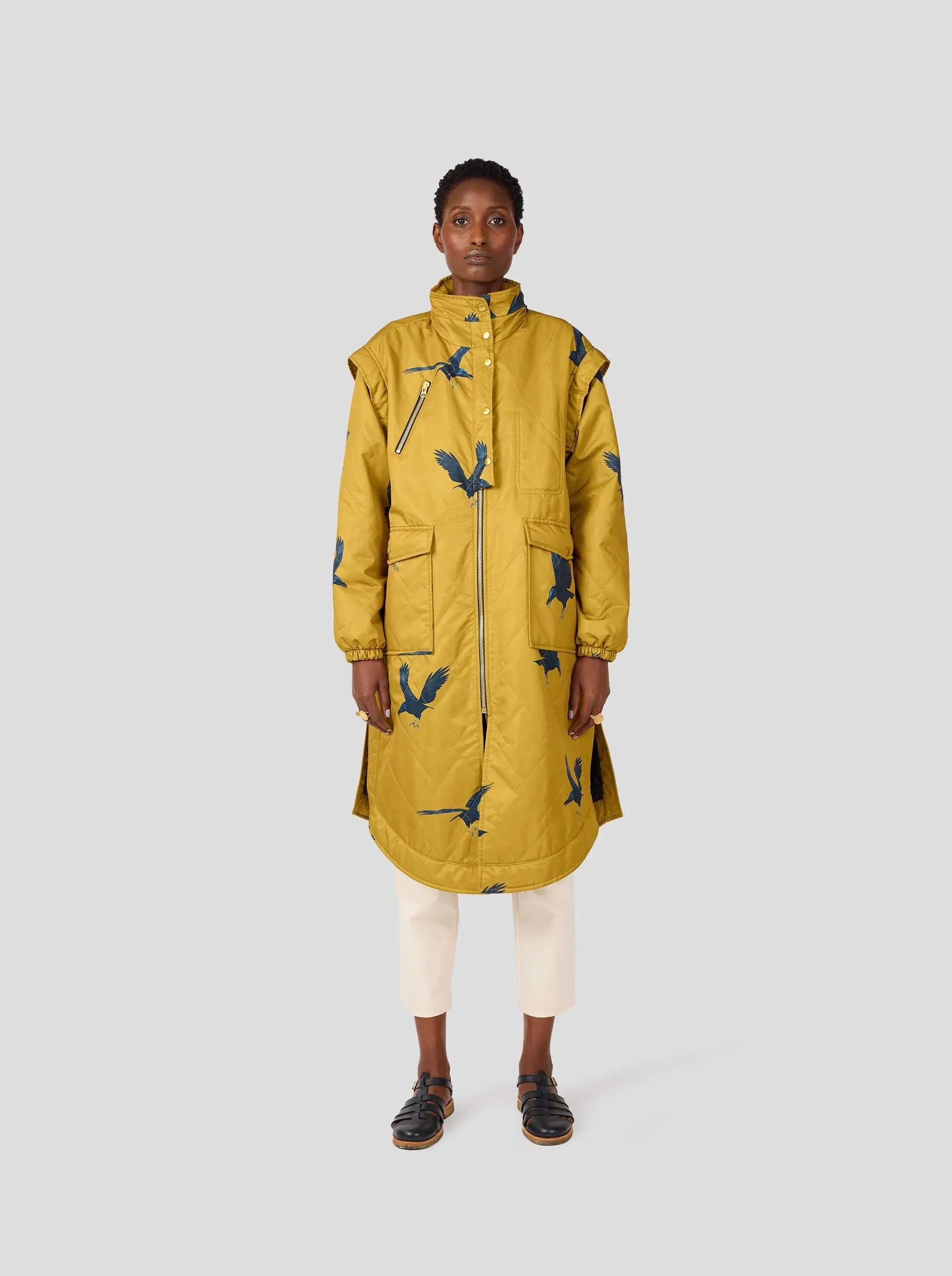 Danny jacket in Moonlight crows