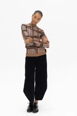 Digi Cord Pants, Black