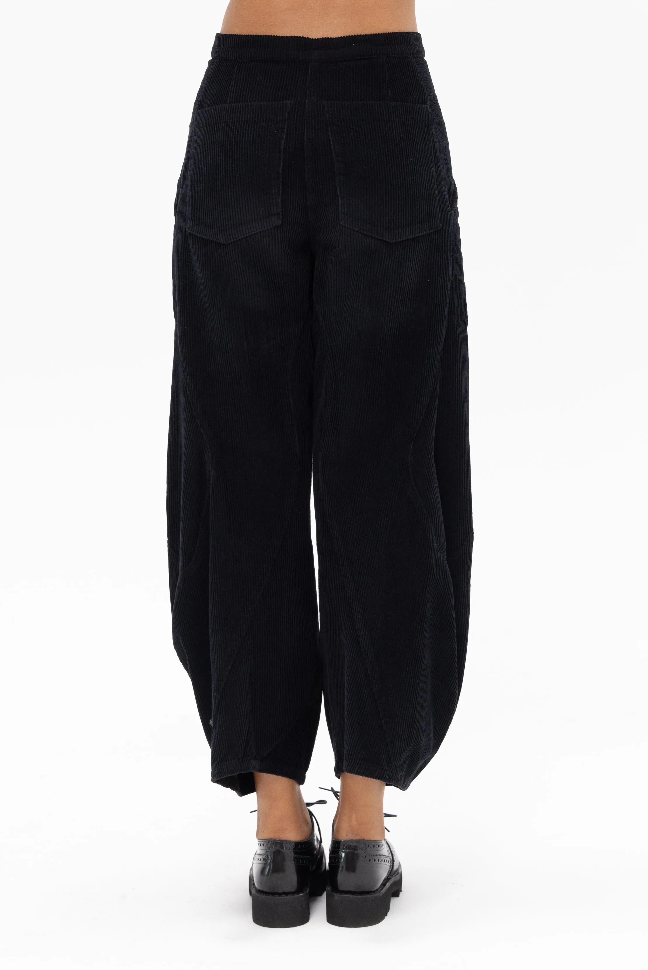 Digi Cord Pants, Black