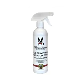 Dog Dematting and Detangler Spray - Leave In Conditioner