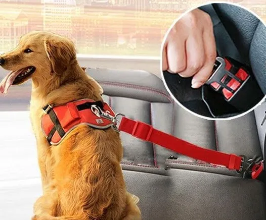 Dog Seat Belt - Crash Tested Safety Dog Car Harness