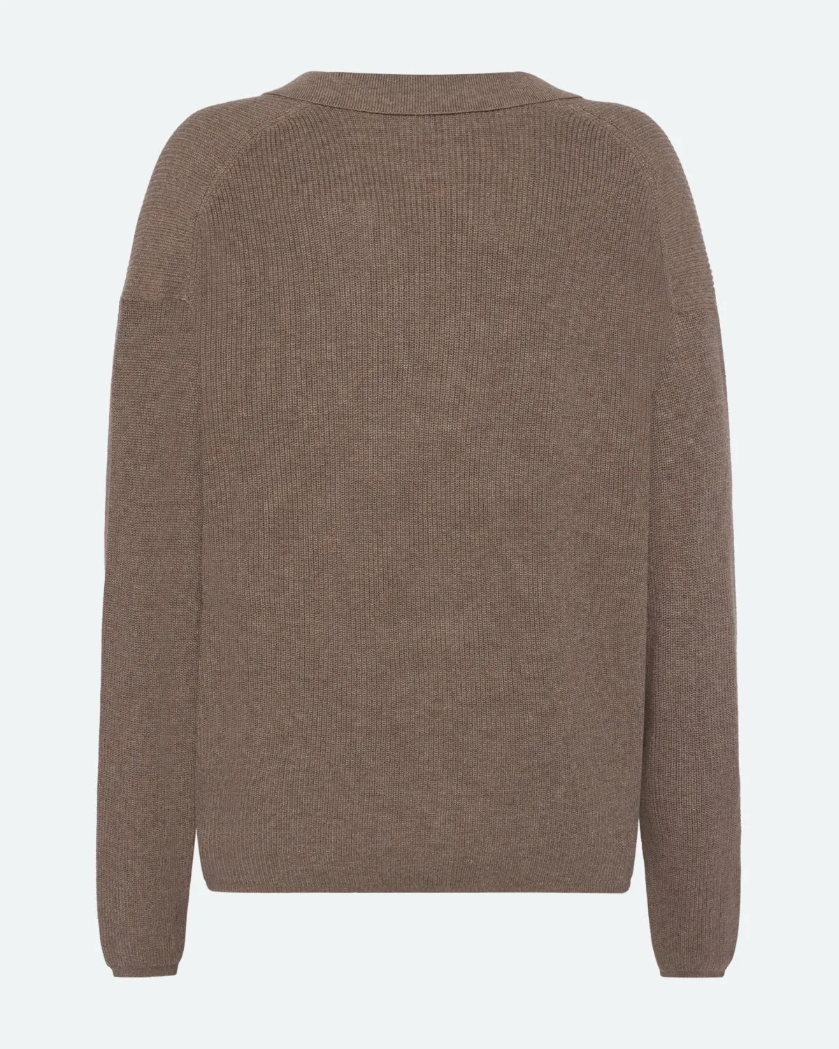 Ella polo jumper 4153 - Shitake